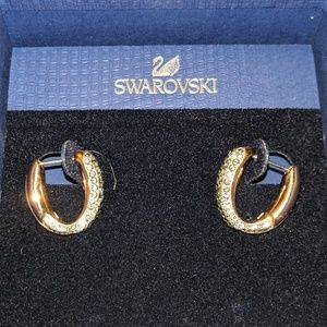 Swarovski circlet Hoops